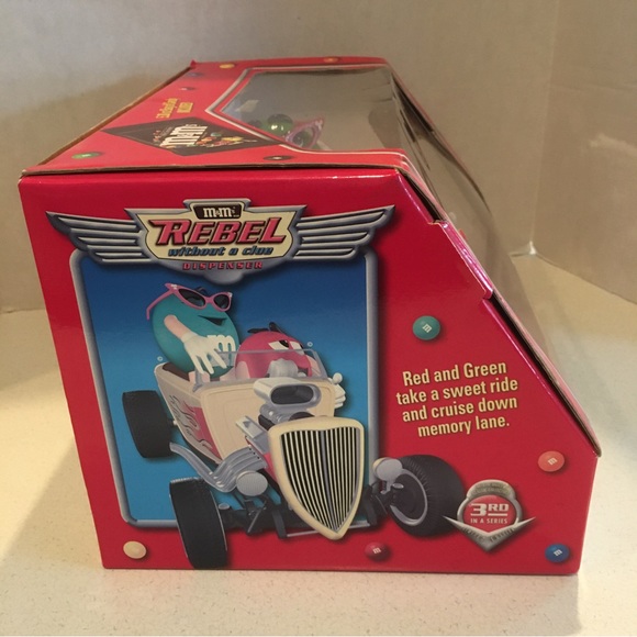 NIB M&M's Rebel Without a Clue Candy Dispenser Collectors Series - Picture 5 of 14